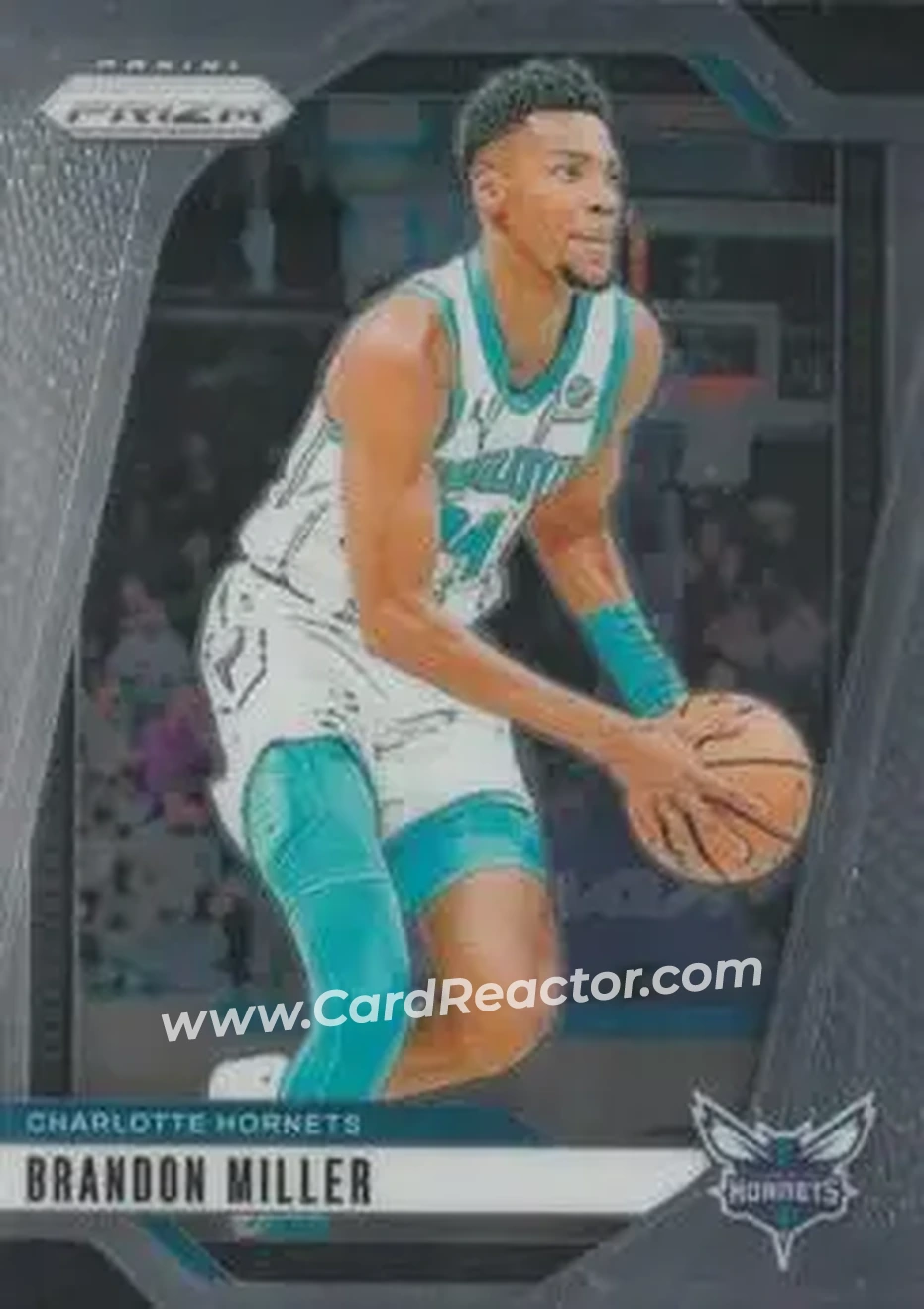 2024-25 Panini Prizm #109 - Brandon Miller - Charlotte Hornets - Front 2024-25 Panini Prizm #109 - Brandon Miller - Charlotte Hornets - Front