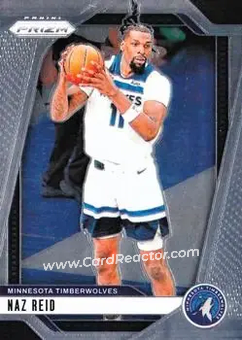 2024-25 Panini Prizm #176 - Naz Reid - Minnesota Timberwolves - Front