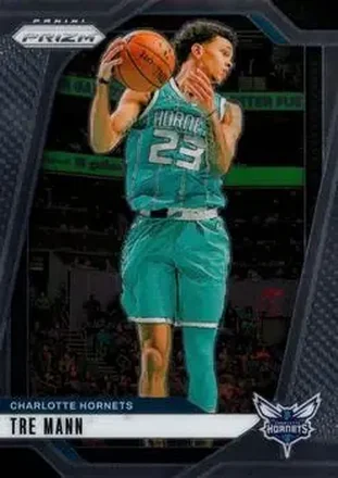 2024-25 Panini Prizm #179 - Tre Mann - Charlotte Hornets 2024-25 Panini Prizm #179 - Tre Mann - Charlotte Hornets