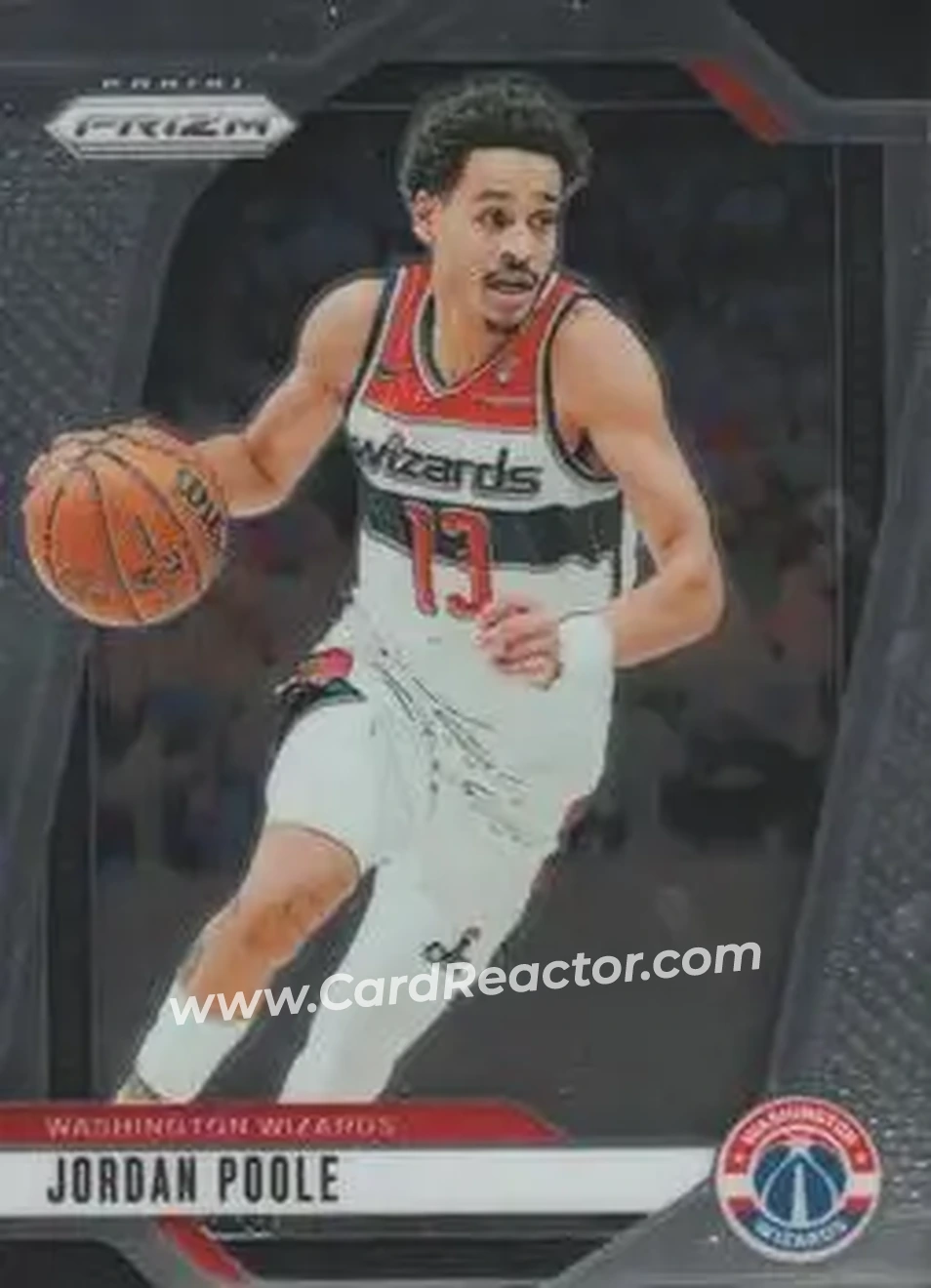 2024-25 Panini Prizm #184 - Jordan Poole - Washington Wizards - Front