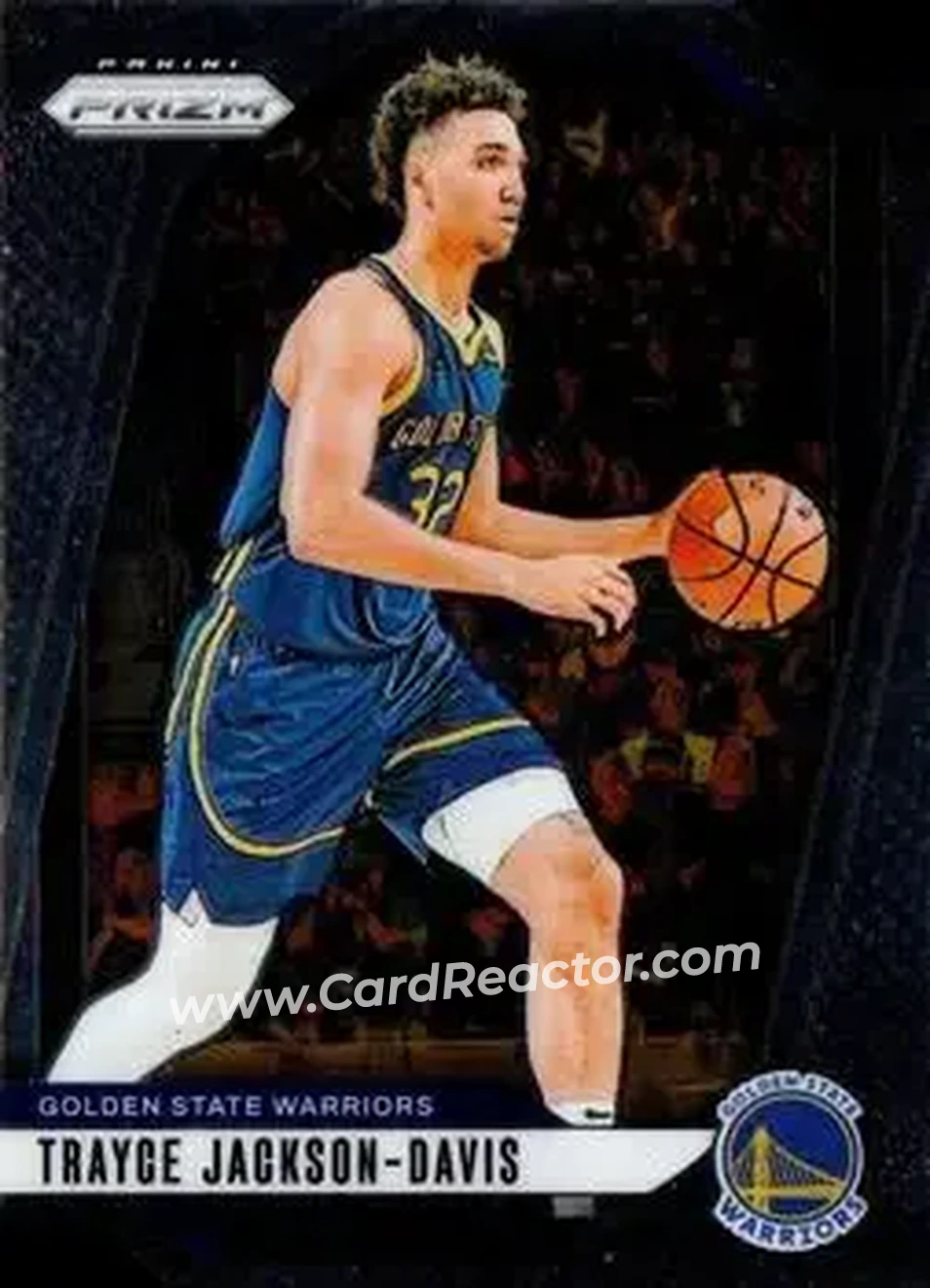 2024-25 Panini Prizm #188 - Trayce Jackson-Davis - Golden State Warriors - Front 2024-25 Panini Prizm #188 - Trayce Jackson-Davis - Golden State Warriors - Front