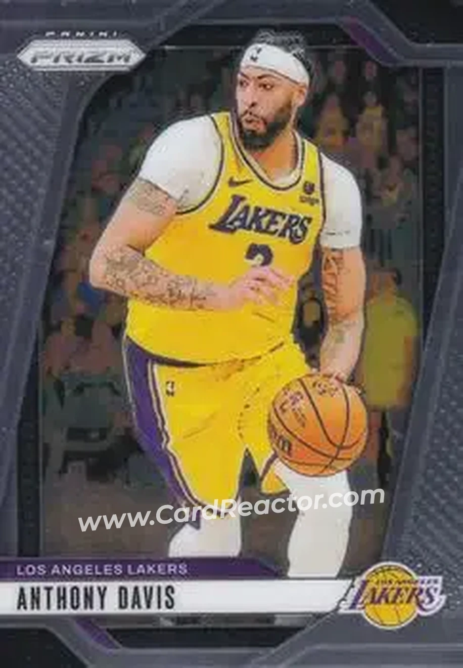 2024-25 Panini Prizm #195 - Anthony Davis - Los Angeles Lakers - Front