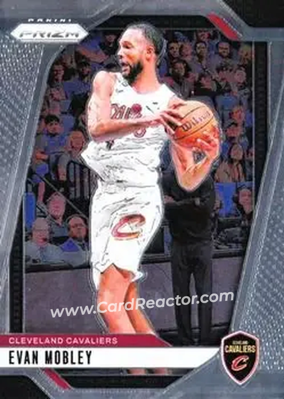 2024-25 Panini Prizm #148 - Evan Mobley - Cleveland Cavaliers - Front