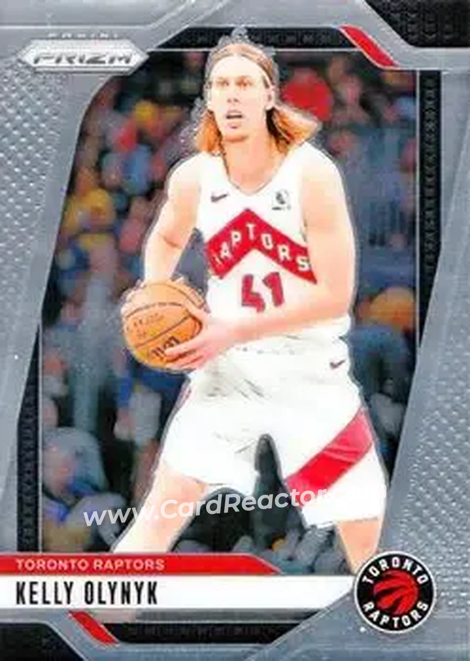 2024-25 Panini Prizm #152 - Kelly Olynyk - Toronto Raptors - Front 2024-25 Panini Prizm #152 - Kelly Olynyk - Toronto Raptors - Front