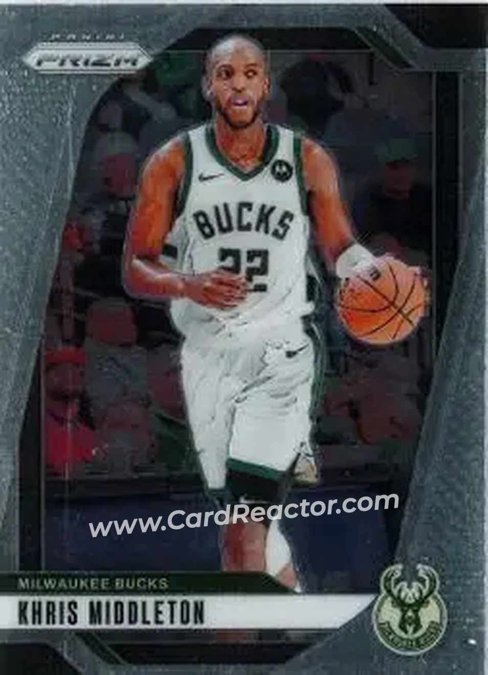 2024-25 Panini Prizm #153 - Khris Middleton - Milwaukee Bucks - Front