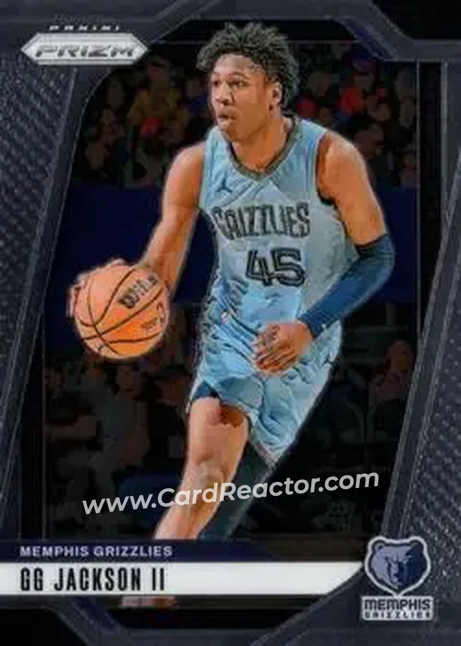 2024-25 Panini Prizm #208 - GG Jackson II - Memphis Grizzlies - Front