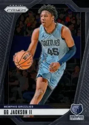 2024-25 Panini Prizm #208 - GG Jackson II - Memphis Grizzlies 2024-25 Panini Prizm #208 - GG Jackson II - Memphis Grizzlies