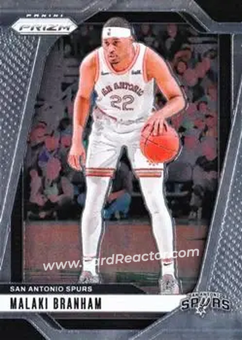 2024-25 Panini Prizm #209 - Malaki Branham - San Antonio Spurs - Front