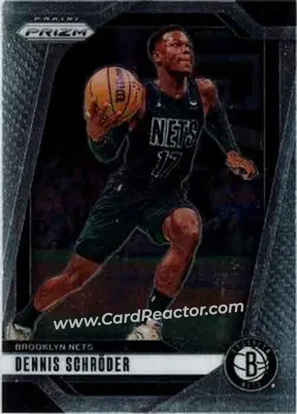 2024-25 Panini Prizm #218 - Dennis Schroder - Brooklyn Nets - Front