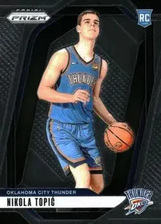 2024-25 Panini Prizm #230 - Nikola Topić - Oklahoma City Thunder