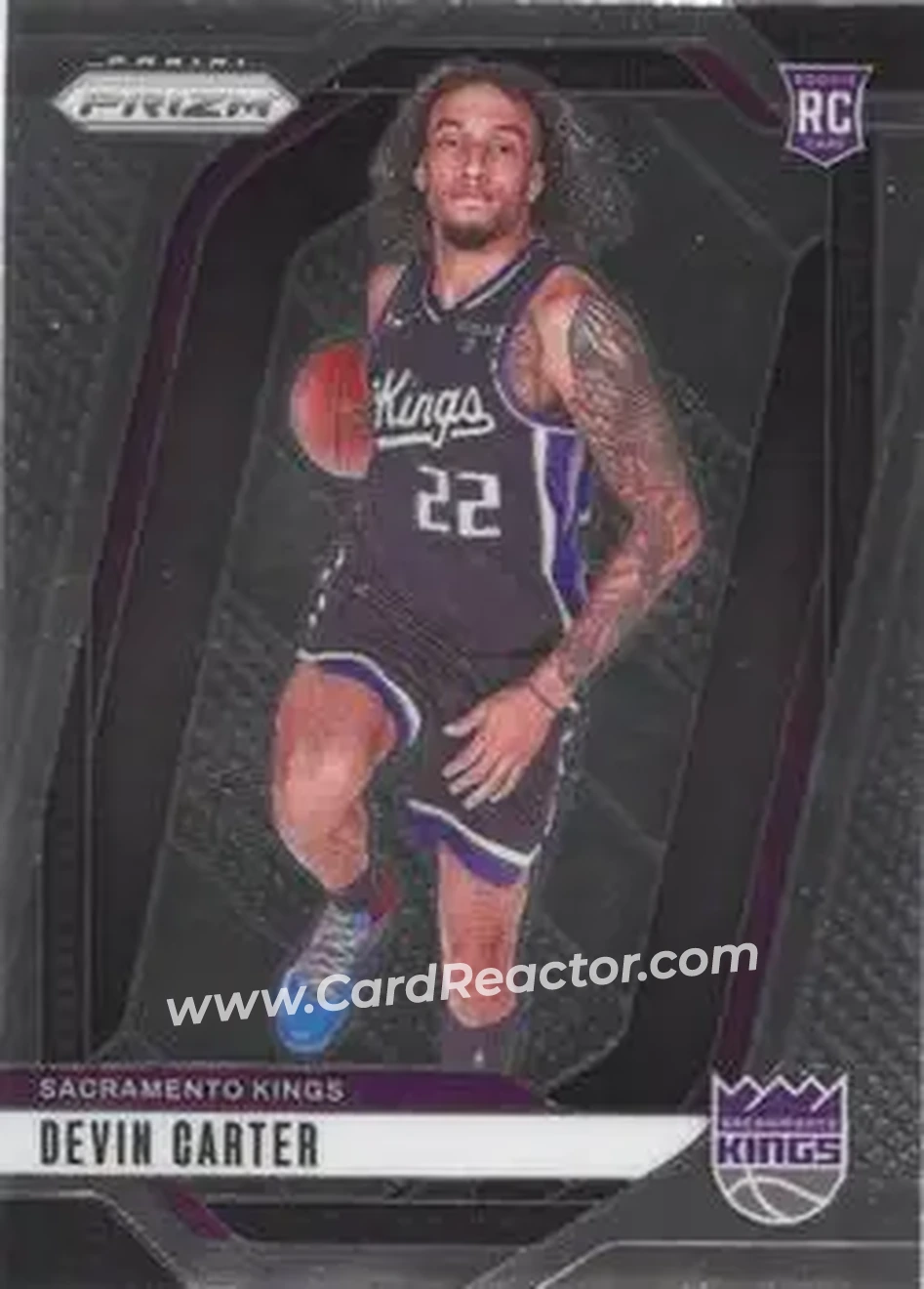 2024-25 Panini Prizm #231 - Devin Carter - Sacramento Kings - Front
