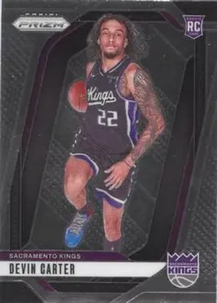 2024-25 Panini Prizm #231 - Devin Carter - Sacramento Kings