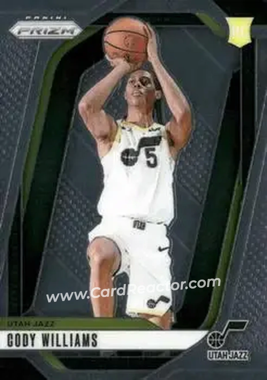 2024-25 Panini Prizm #232 - Cody Williams - Utah Jazz - Front