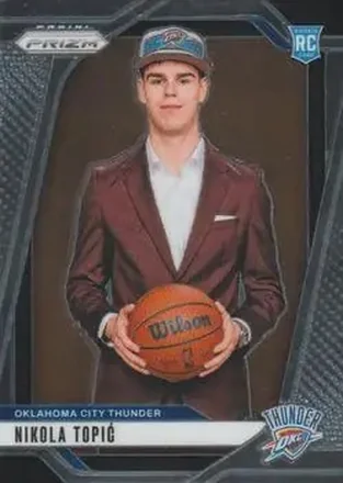 2024-25 Panini Prizm #230 - Nikola Topić - Oklahoma City Thunder