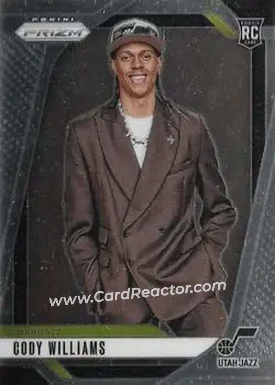 2024-25 Panini Prizm #232 - Cody Williams - Utah Jazz - Front