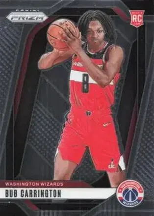 2024-25 Panini Prizm #244 - Bub Carrington - Washington Wizards 2024-25 Panini Prizm #244 - Bub Carrington - Washington Wizards