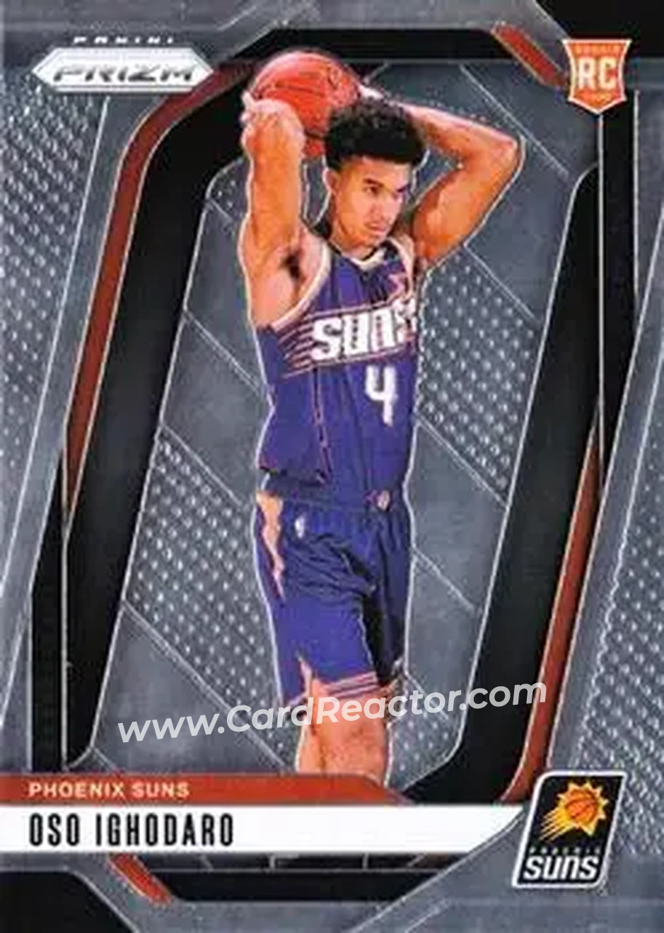 2024-25 Panini Prizm #245 - Oso Ighodaro - Phoenix Suns - Front 2024-25 Panini Prizm #245 - Oso Ighodaro - Phoenix Suns - Front