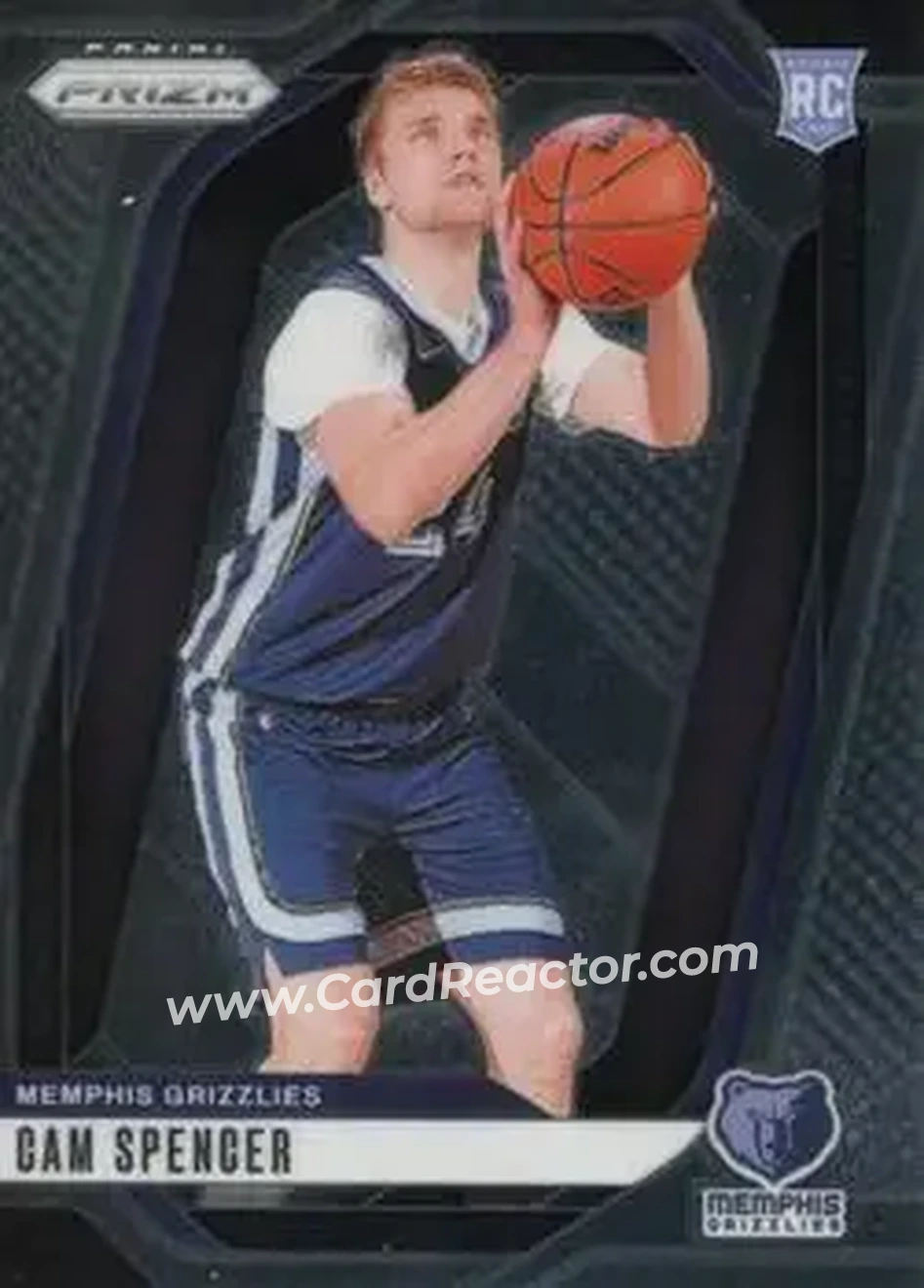 2024-25 Panini Prizm #246 - Cam Spencer - Memphis Grizzlies - Front 2024-25 Panini Prizm #246 - Cam Spencer - Memphis Grizzlies - Front