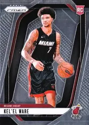 2024-25 Panini Prizm #248 - Kel'el Ware - Miami Heat