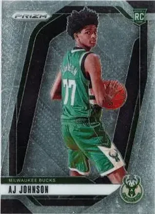 2024-25 Panini Prizm #251 - AJ Johnson - Milwaukee Bucks