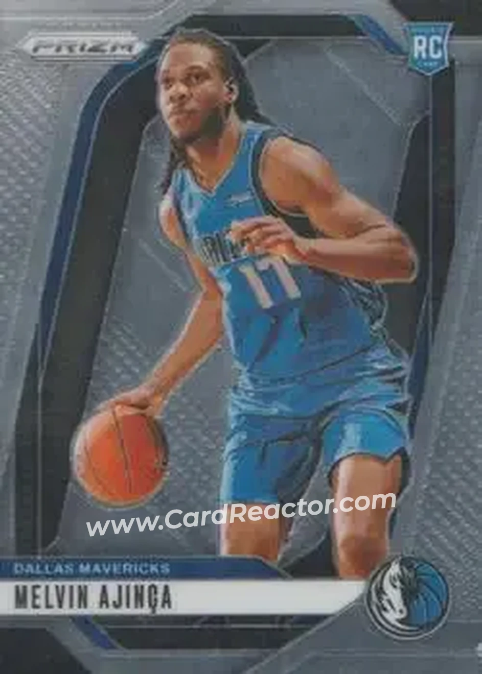 2024-25 Panini Prizm #255 - Melvin Ajinca - Dallas Mavericks - Front