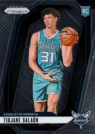 2024-25 Panini Prizm #262 - Tidjane Salaün - Charlotte Hornets 2024-25 Panini Prizm #262 - Tidjane Salaün - Charlotte Hornets