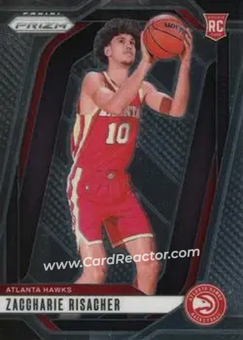 2024-25 Panini Prizm #265 - Zaccharie Risacher - Atlanta Hawks - Front