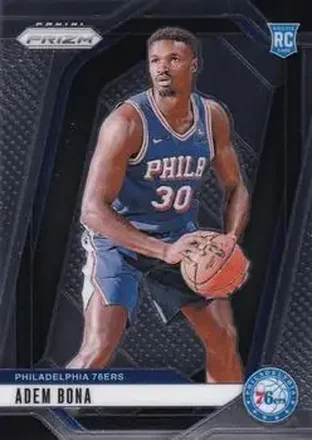 2024-25 Panini Prizm #267 - Adem Bona - Philadelphia 76ers