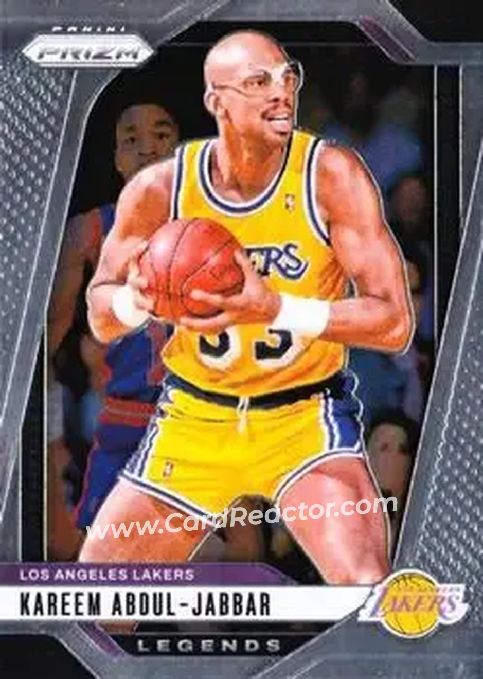 2024-25 Panini Prizm #279 - Kareem Abdul-Jabbar - Los Angeles Lakers - Front