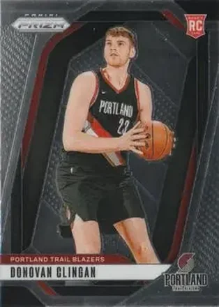2024-25 Panini Prizm #221 - Donovan Clingan - Portland Trail Blazers