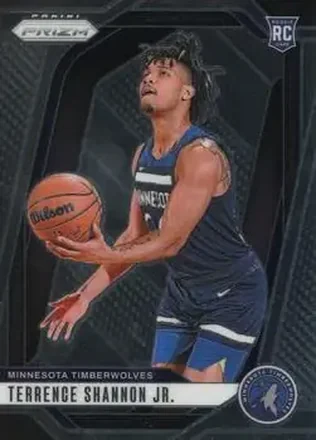 2024-25 Panini Prizm #224 - Terrence Shannon Jr. - Minnesota Timberwolves 2024-25 Panini Prizm #224 - Terrence Shannon Jr. - Minnesota Timberwolves
