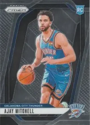 2024-25 Panini Prizm #226 - Ajay Mitchell - Oklahoma City Thunder 2024-25 Panini Prizm #226 - Ajay Mitchell - Oklahoma City Thunder