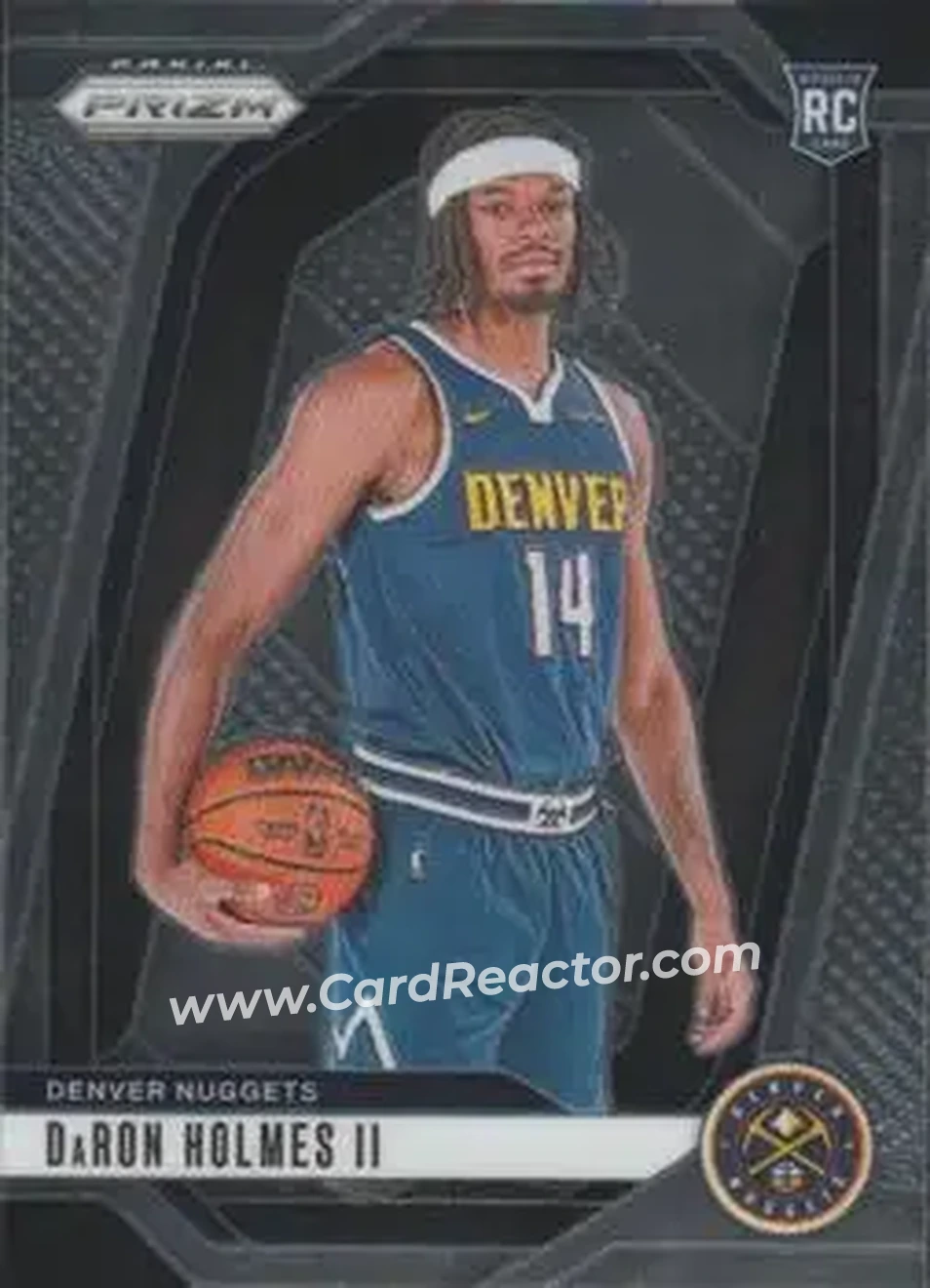 2024-25 Panini Prizm #235 - DaRon Holmes II - Denver Nuggets - Front 2024-25 Panini Prizm #235 - DaRon Holmes II - Denver Nuggets - Front