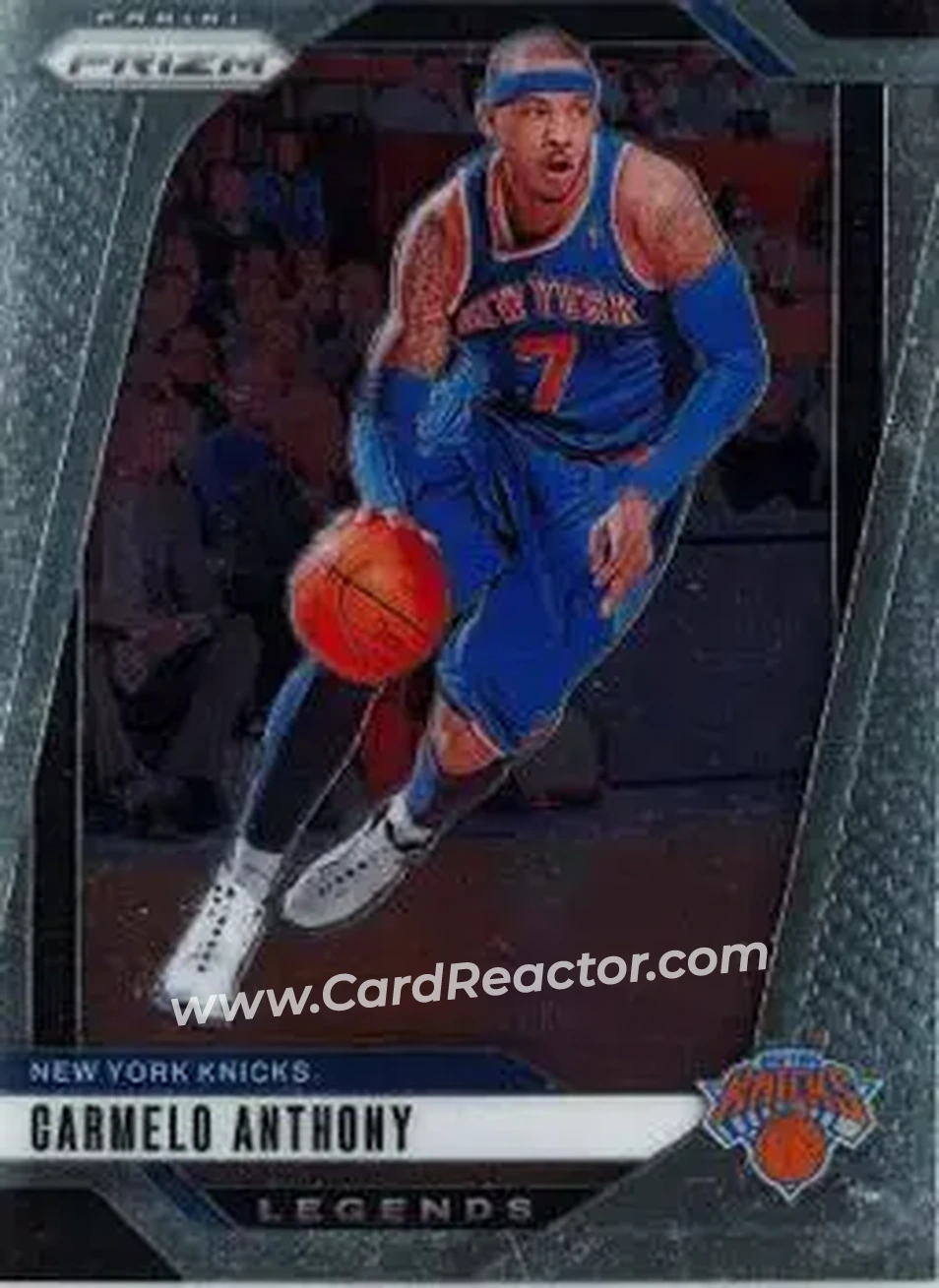 2024-25 Panini Prizm #285 - Carmelo Anthony - New York Knicks - Front
