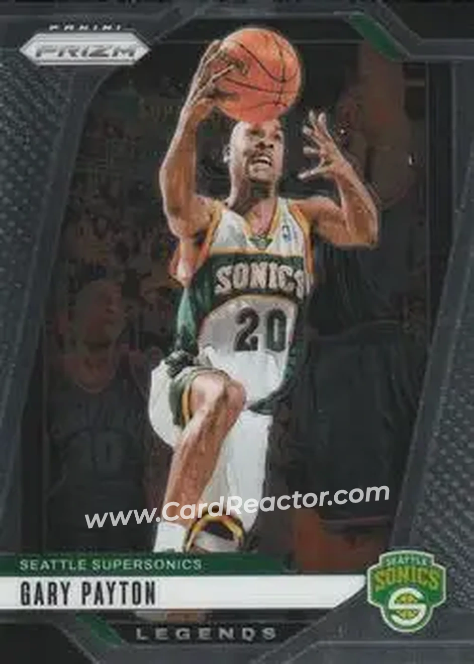 2024-25 Panini Prizm #286 - Gary Payton - Seattle SuperSonics - Front