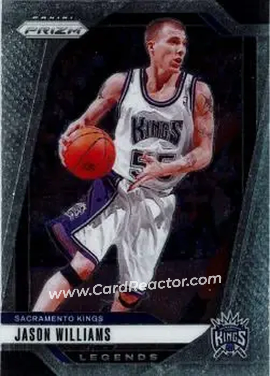 2024-25 Panini Prizm #287 - Jason Williams - Sacramento Kings - Front 2024-25 Panini Prizm #287 - Jason Williams - Sacramento Kings - Front
