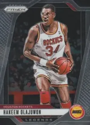 2024-25 Panini Prizm #296 Hakeem Olajuwon