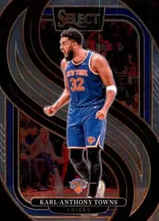 2024-25 Panini Select #114 - Karl-Anthony Towns - New York Knicks 2024-25 Panini Select #114 - Karl-Anthony Towns - New York Knicks