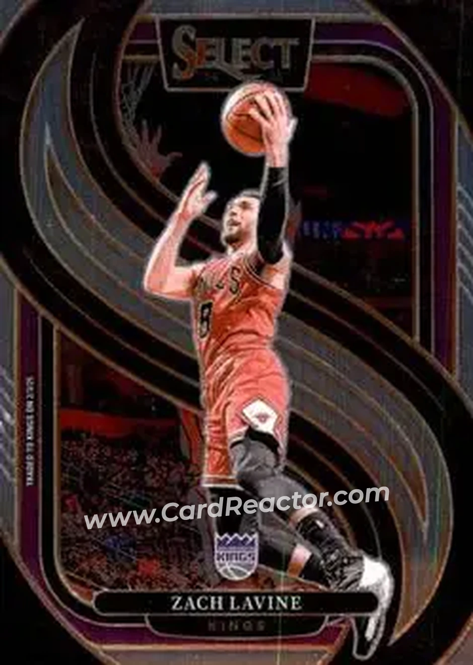 2024-25 Panini Select #115 - Zach LaVine - Sacramento Kings - Front 2024-25 Panini Select #115 - Zach LaVine - Sacramento Kings - Front