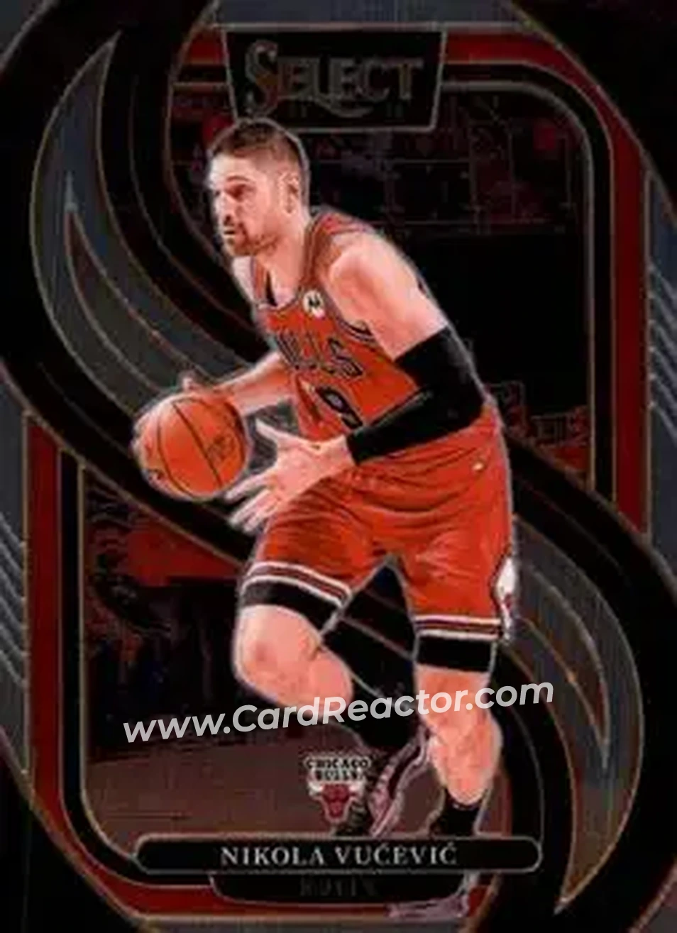 2024-25 Panini Select #117 - Nikola Vučević - Chicago Bulls - Front