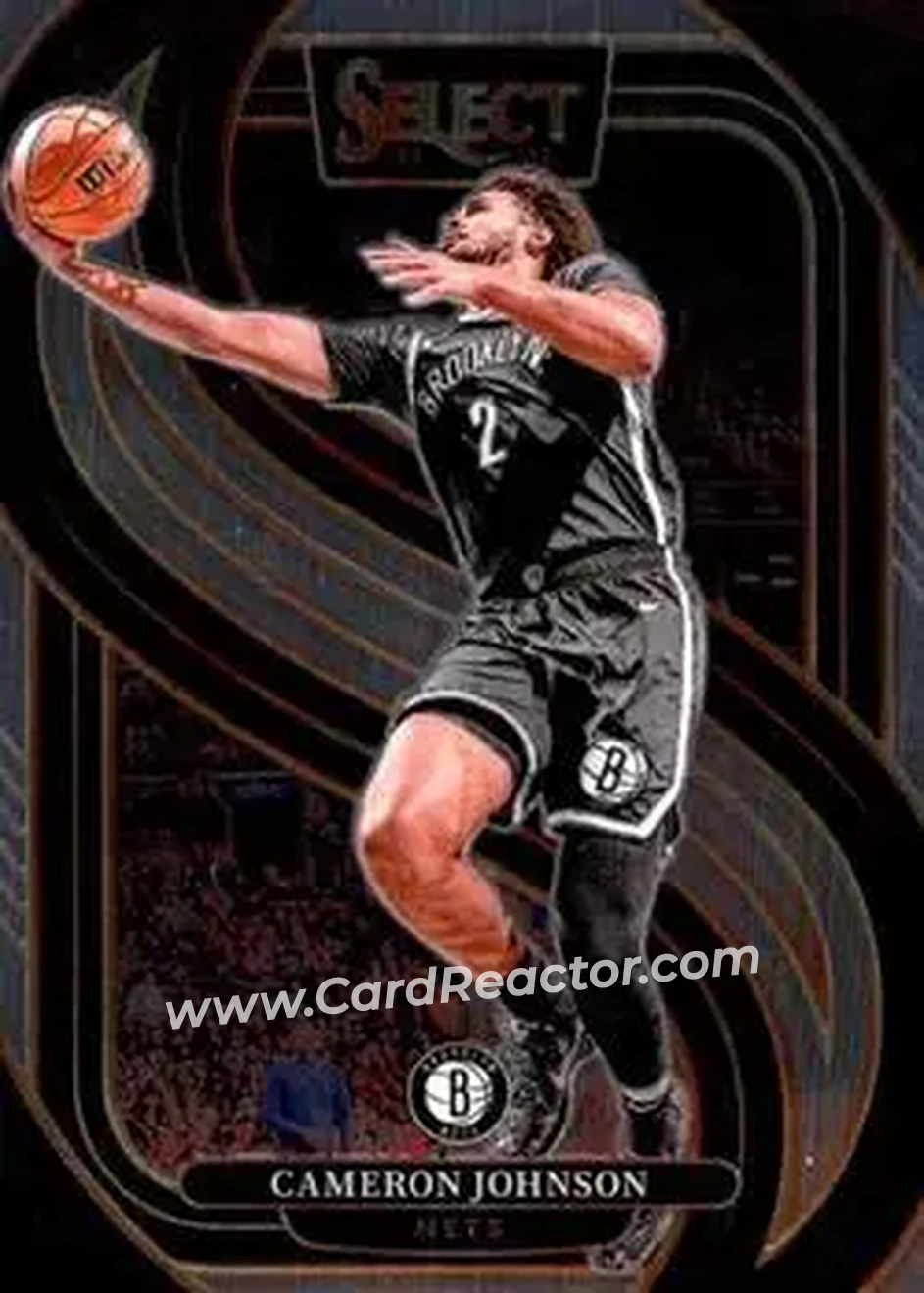 2024-25 Panini Select #121 - Cameron Johnson - Brooklyn Nets - Front
