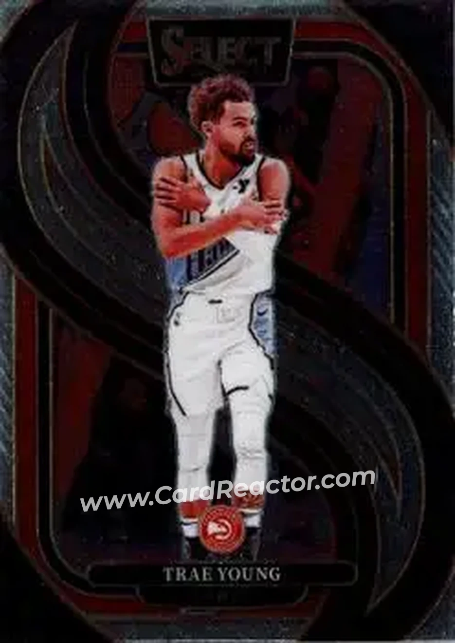 2024-25 Panini Select #123 - Trae Young - Atlanta Hawks - Front 2024-25 Panini Select #123 - Trae Young - Atlanta Hawks - Front