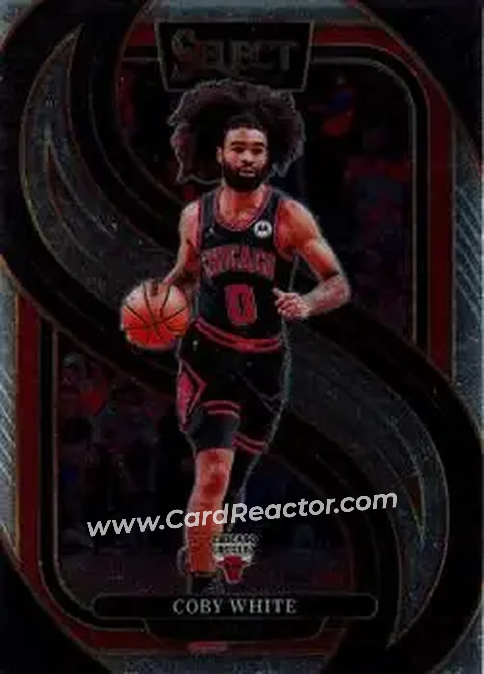 2024-25 Panini Select #126 - Coby White - Chicago Bulls - Front
