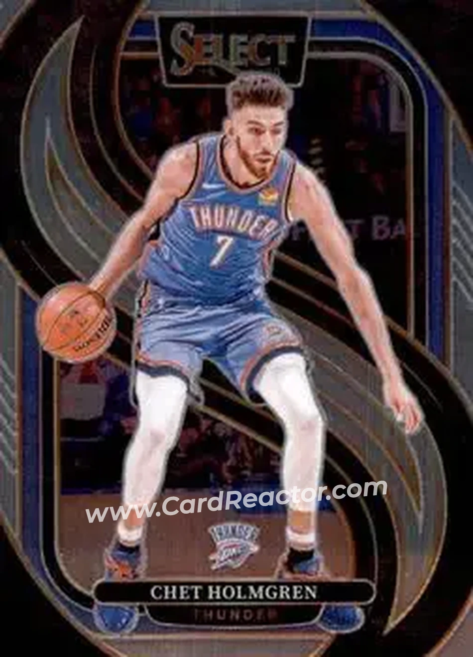 2024-25 Panini Select #128 - Chet Holmgren - Oklahoma City Thunder - Front
