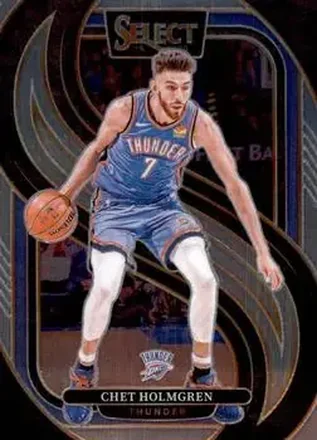 2024-25 Panini Select #128 - Chet Holmgren - Oklahoma City Thunder