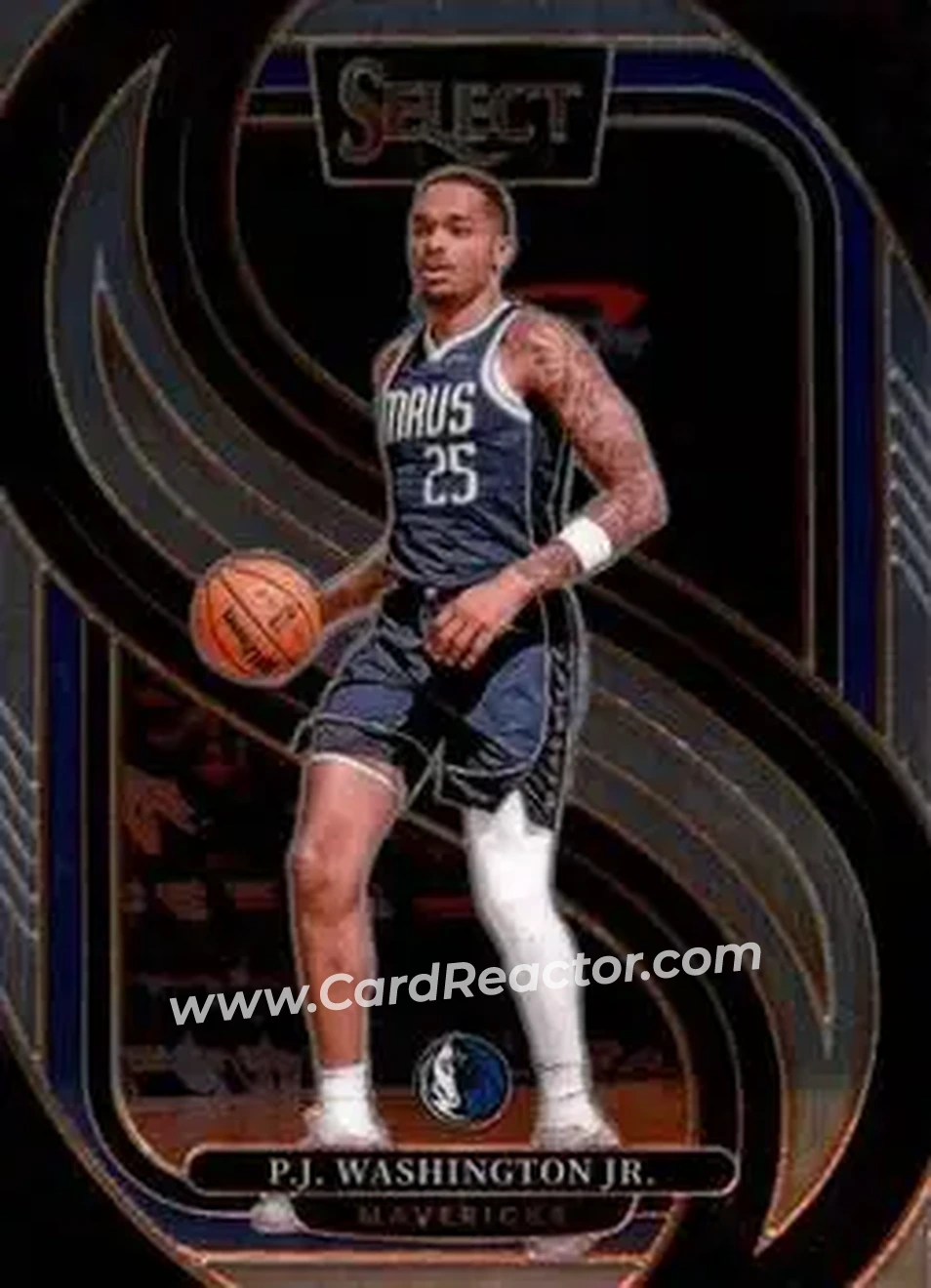 2024-25 Panini Select #154 - P.J. Washington - Dallas Mavericks - Front