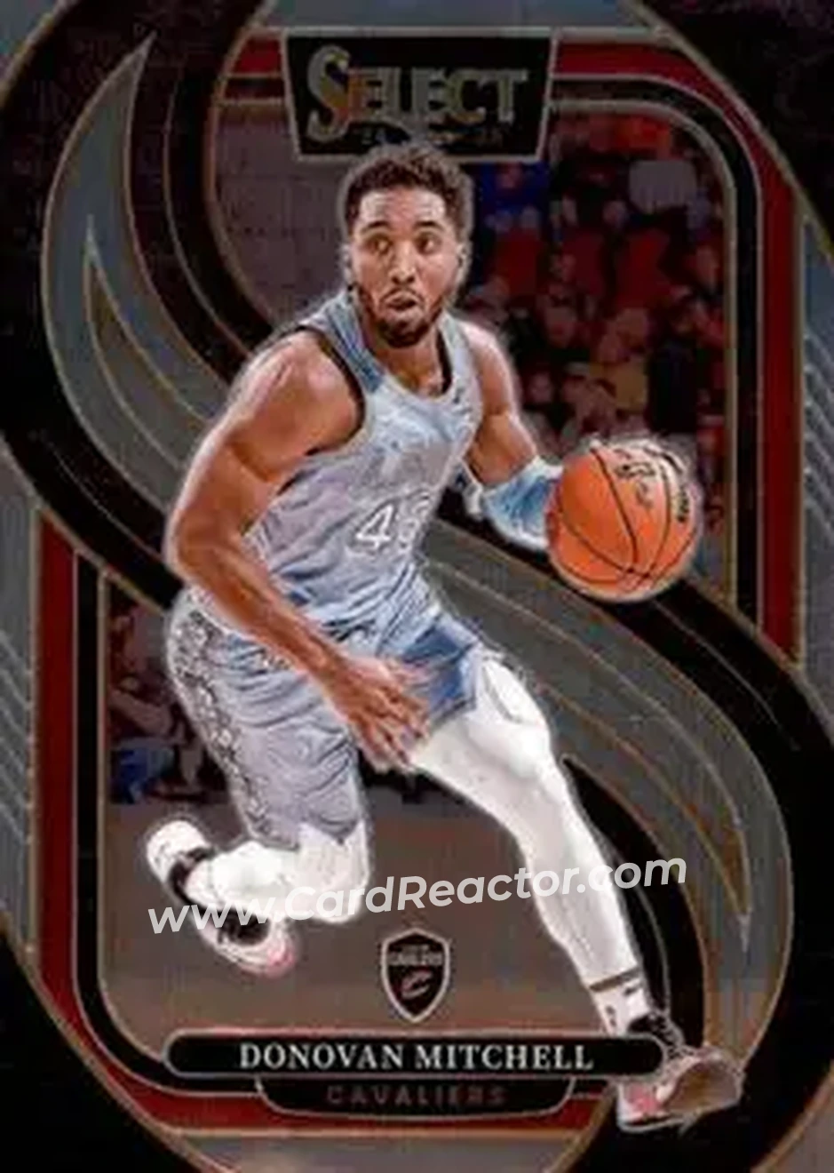 2024-25 Panini Select #155 - Donovan Mitchell - Cleveland Cavaliers - Front