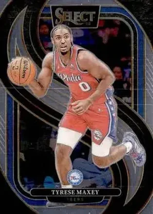 2024-25 Panini Select #156 - Tyrese Maxey - Philadelphia 76ers