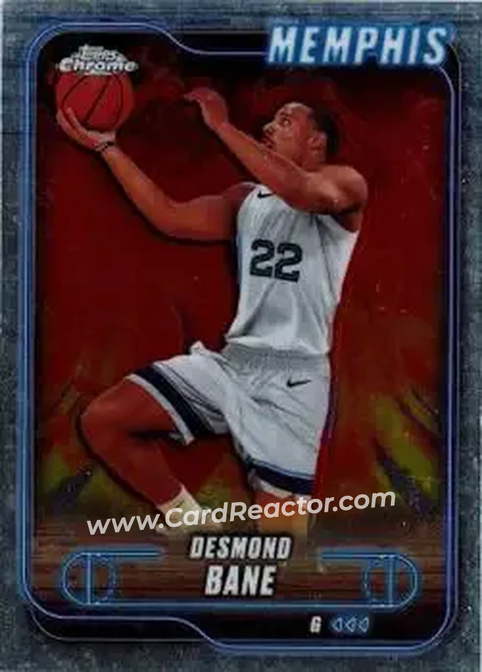 2024-25 Topps Chrome #113 - Desmond Bane - Memphis Grizzlies - Front