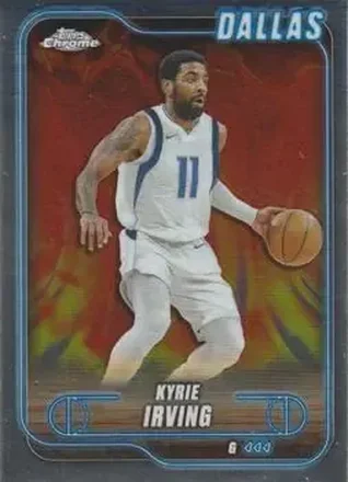 2024-25 Topps Chrome #117 - Kyrie Irving - Dallas Mavericks